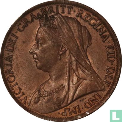 Verenigd Koninkrijk 1 penny 1901 - Afbeelding 2