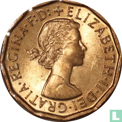 United Kingdom 3 pence 1967 - Image 2