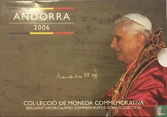 Andorra mint set 2006 "Benedictus XVI" - Image 1