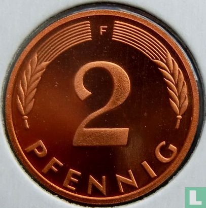 Allemagne 2 pfennig 1974 (F) - Image 2