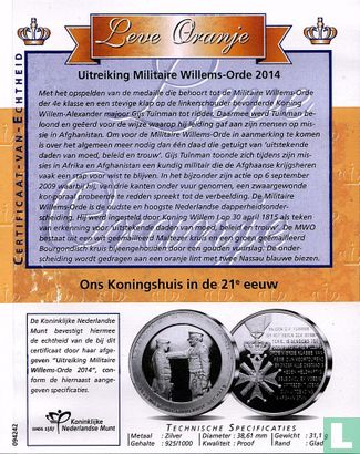 Uitreiking Militaire Willems-Orde 2014 - Afbeelding 3