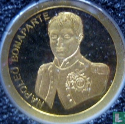 Andorra 1 diner 2011 (PROOF) "190th Anniversary of the death of Napoleon" - Afbeelding 2