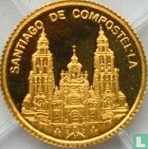 Andorra 1 diner 2010 (PROOF) "Santiago de Compostela cathedral" - Image 2