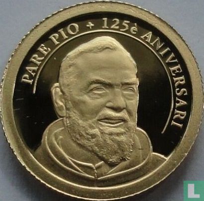 Andorra 1 diner 2012 (PROOF) "125th anniversary Birth of Padre Pio" - Afbeelding 2