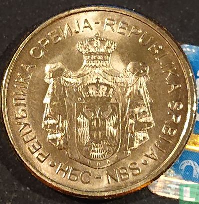 Serbie 1 dinar 2019 - Image 2