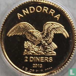 Andorra 2 diners 2013 - Afbeelding 1