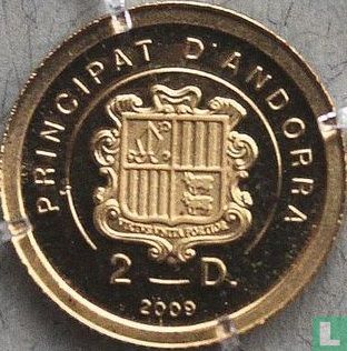 Andorra 2 diners 2009 (PROOF) "Charlemagne" - Image 1