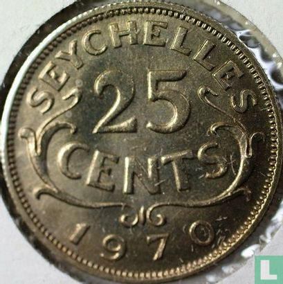 Seychellen 25 Cent 1970 - Bild 1