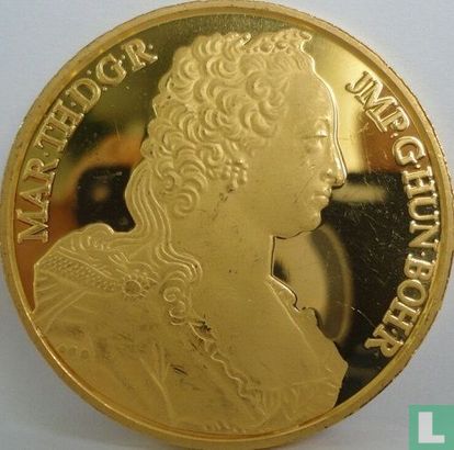 Belgium 100 ecu 1990 "Maria Theresia" - Image 2