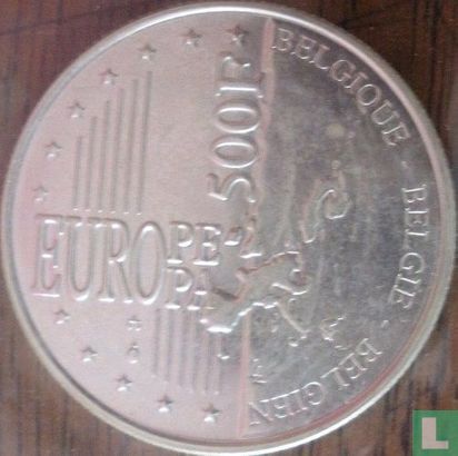 Belgien 500 Franc 1999 "Brussels - 2000 European Capital of Culture" - Bild 2