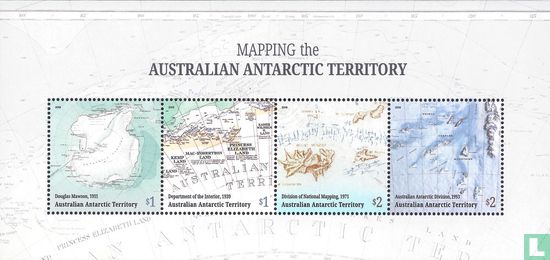  Australisch Antarctica in kaart brengen