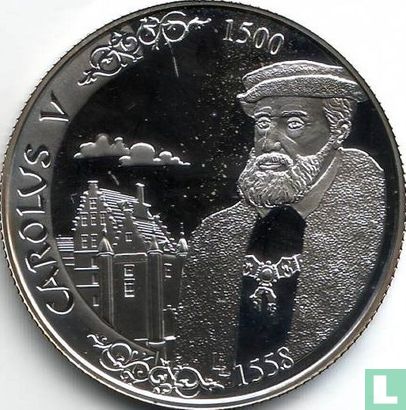 Belgien 500 Franc 2000 (PP) "500th anniversary Birth of Charles V" - Bild 2