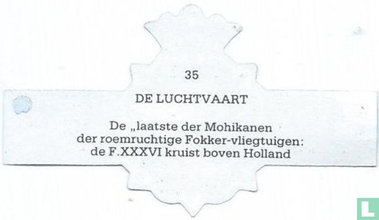 De "laatste der Mohikanen" der roemruchtige Fokker-vliegtuigen: de F.XXXVI kruist boven Holland - Afbeelding 2