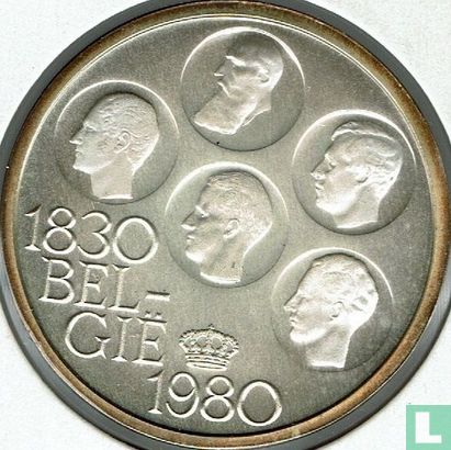 België 500 francs 1980 (PROOF - NLD) "150th Anniversary of Independence" - Afbeelding 1