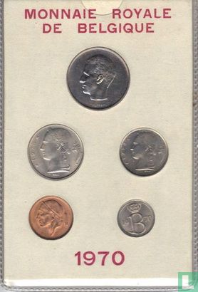 Belgium mint set 1970 (FRA) - Image 1