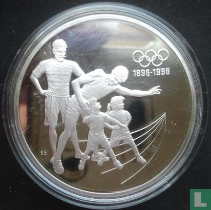 Canada 15 dollars 1992 (BE) "Centenary of the modern Olympic Games - Spirit of the generations" - Image 1