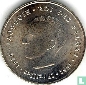 België 250 francs 1976 (FRA - grote B) "25 years Reign of King Baudouin" - Afbeelding 1