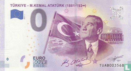 TUAB-1 Turquie - M.Kemal Atatürk (1881-193∞) - Image 1