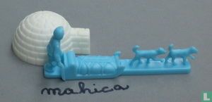 Dog sled igloo (blue) - Image 1
