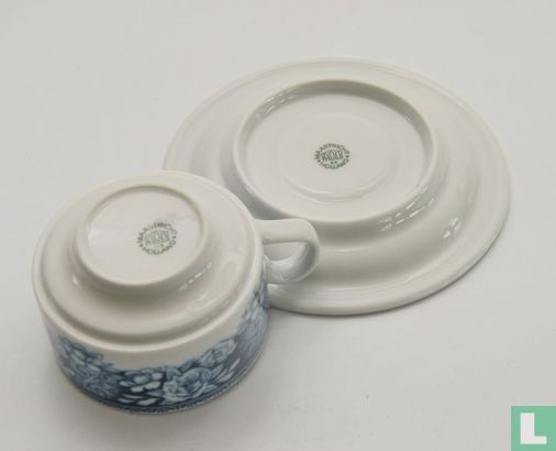 Tea cup and saucer - Sonja 307 - Decor Windsor - Mosa - Image 2