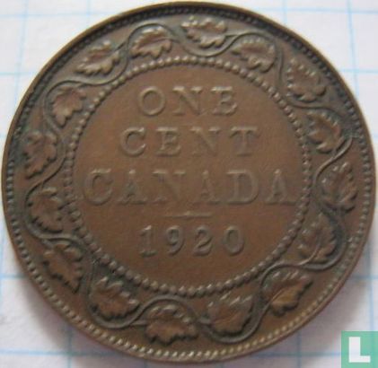 Canada 1 cent 1920 (25.5 mm) - Image 1