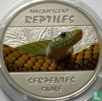 Congo-Kinshasa 30 francs 2013 (PROOF) "Magnificent reptiles - Snake" - Image 2