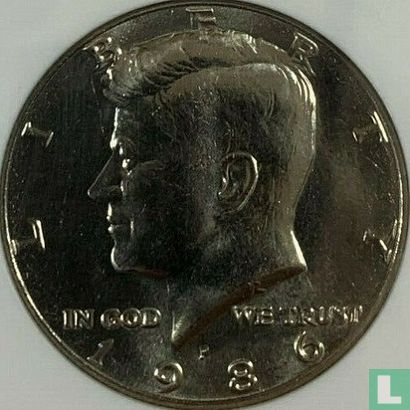 États-Unis ½ dollar 1986 (P) - Image 1