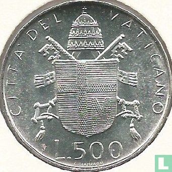Vaticaan 500 lire 1980 - Afbeelding 2