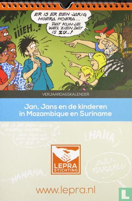 Verjaardagskalender Jan, Jans en de kinderen in Mozambique  en Suriname - Image 1