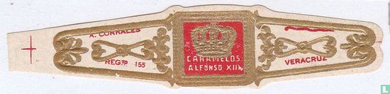 Caramelos Alfonso XIII - A. Corrales Reg.td 155 - Veracruz - Afbeelding 1