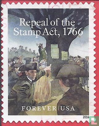 Repeal of the stamp act, 1766