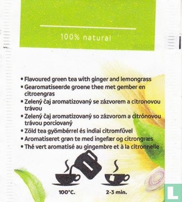 Green Tea ginger & lemongrass     - Afbeelding 2