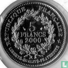 Frankrijk 5 francs 2000 "Marianne by Lagriffoul" - Afbeelding 1