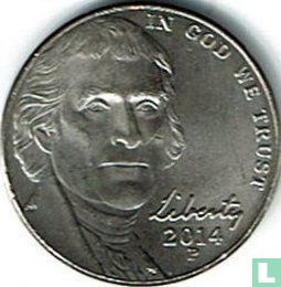 États-Unis 5 cents 2014 (P) - Image 1