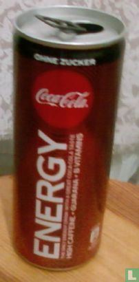 Coca-Cola - Energy - No sugar/Ohne zucker (High caffeine/guarana/B vitamins) - Image 1