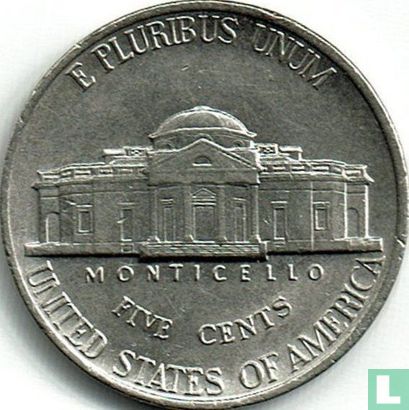 Verenigde Staten 5 cents 1992 (D) - Afbeelding 2
