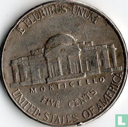 Verenigde Staten 5 cents 1998 (P) - Afbeelding 2