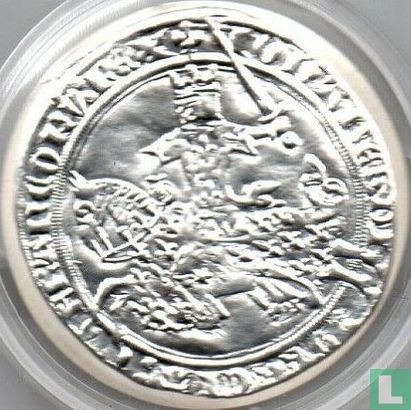 France 10 francs 2000 (PROOF) "Franc à cheval of John II the Good" - Image 2