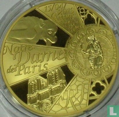 France 200 euro 2019 (BE) "Reconstruction of Notre-Dame de Paris" - Image 2