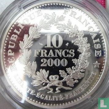 Frankrijk 10 francs 2000 (PROOF) "Parisii Stater" - Afbeelding 1