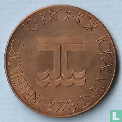 Trelleborg 10 kronor 1978 - Afbeelding 1