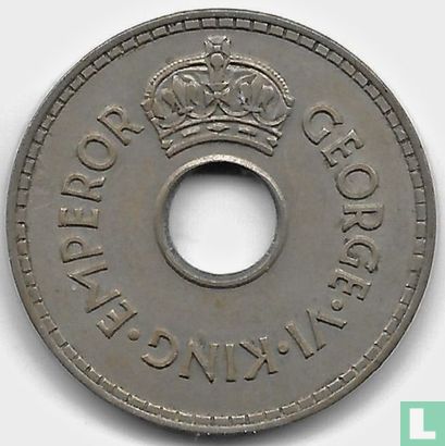 Fiji 1 penny 1937 - Image 2