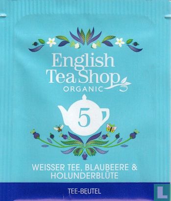  5 Weisser Tee, Blaubeere & Holunderblüte - Afbeelding 1