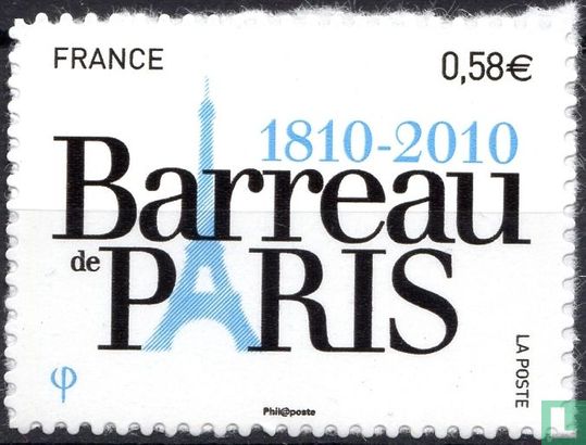 Bicentenary of Paris Bar Association
