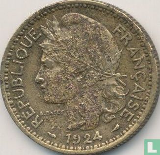 Togo 2 francs 1924 - Image 1