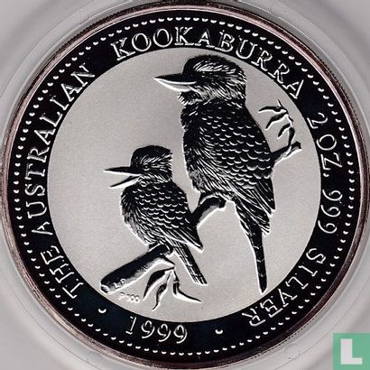 Australie 2 dollars 1999 (sans marque privy) "Kookaburra" - Image 1