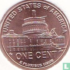 United States 1 cent 2009 (copper-plated zinc - D) "Lincoln bicentennial - Presidency in Washington DC" - Image 2