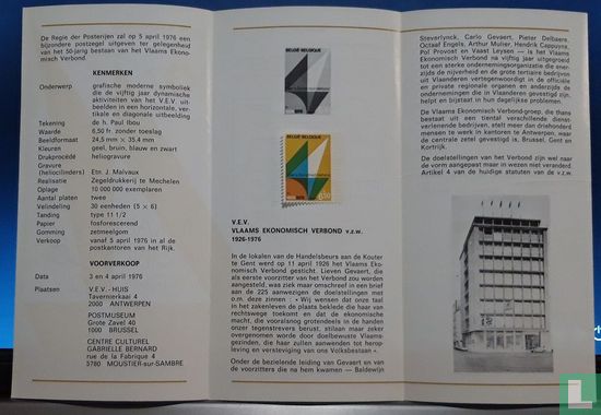 Vlaams Ekonomisch Verbond '26 '76 - Afbeelding 2