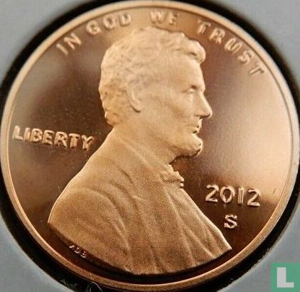 United States 1 cent 2012 (PROOF) - Image 1