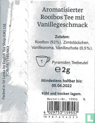 Rooibos Tee Vanille  - Image 2